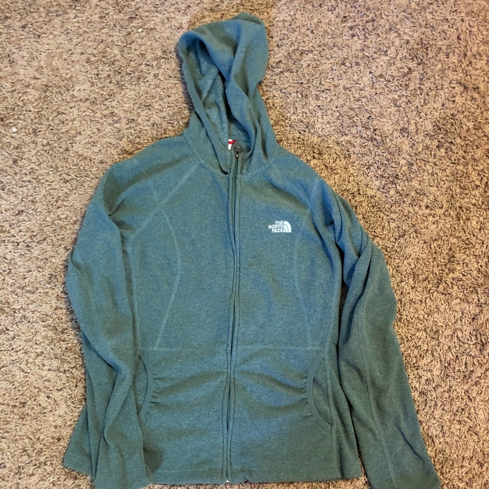 Woman’s The North Face zip up sweater